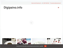 Tablet Screenshot of digipaino.info